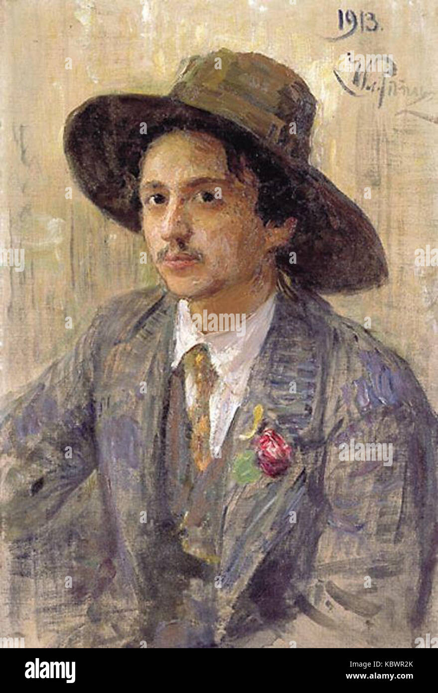 Brodsky von Repin Stockfoto