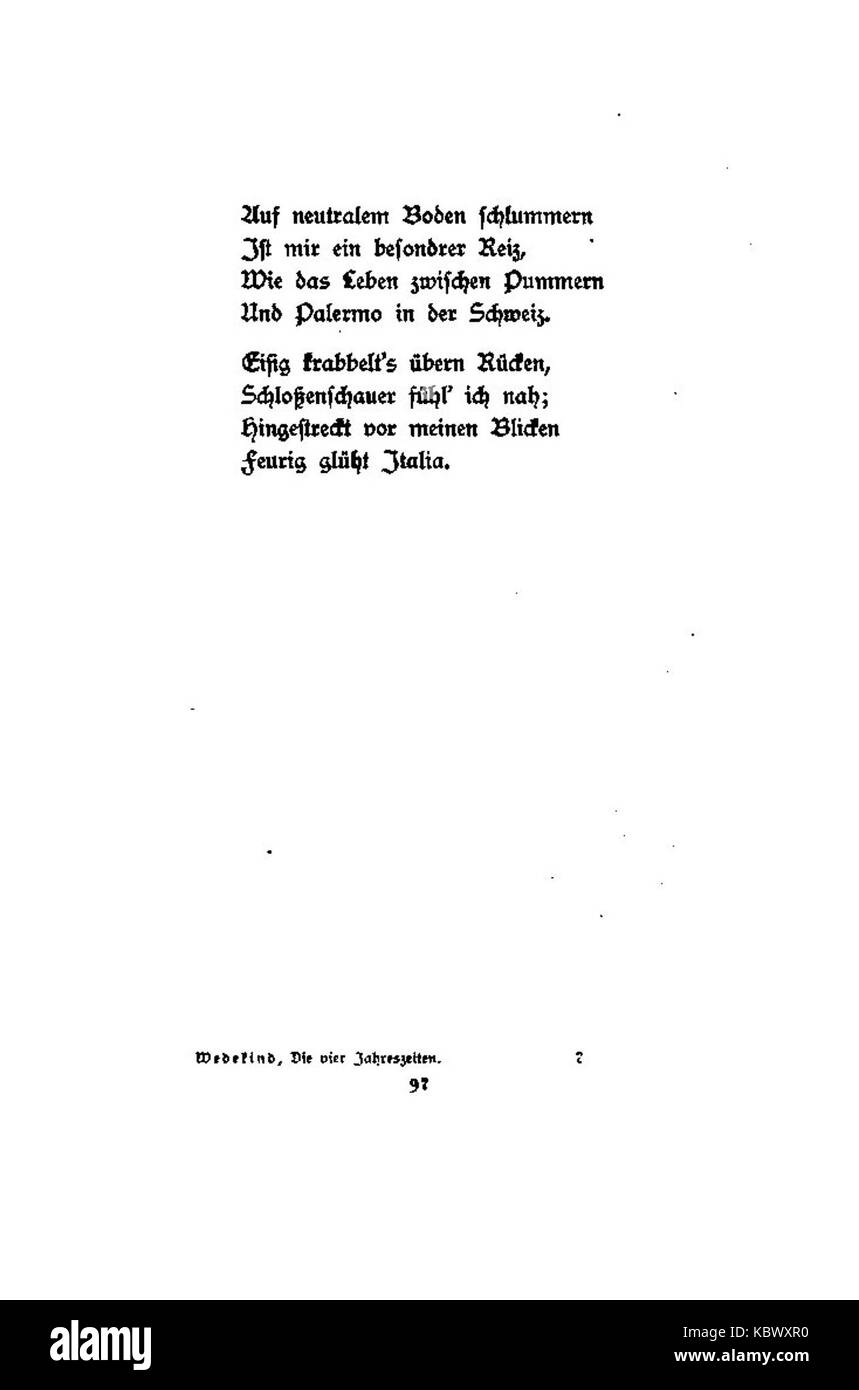 Vier Jahreszeiten 097 Sterben Stockfoto