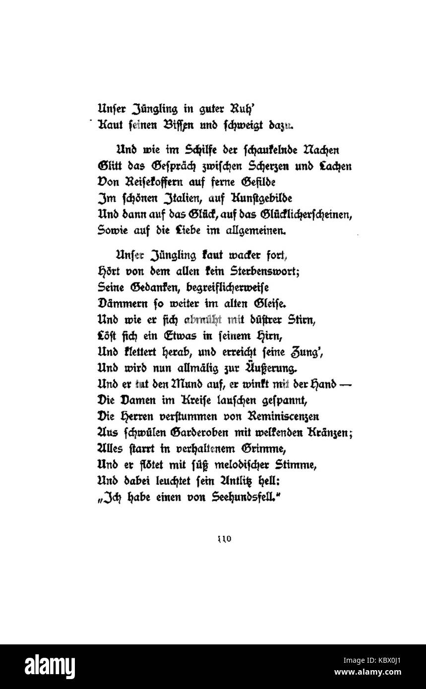 Vier Jahreszeiten 110 Sterben Stockfoto