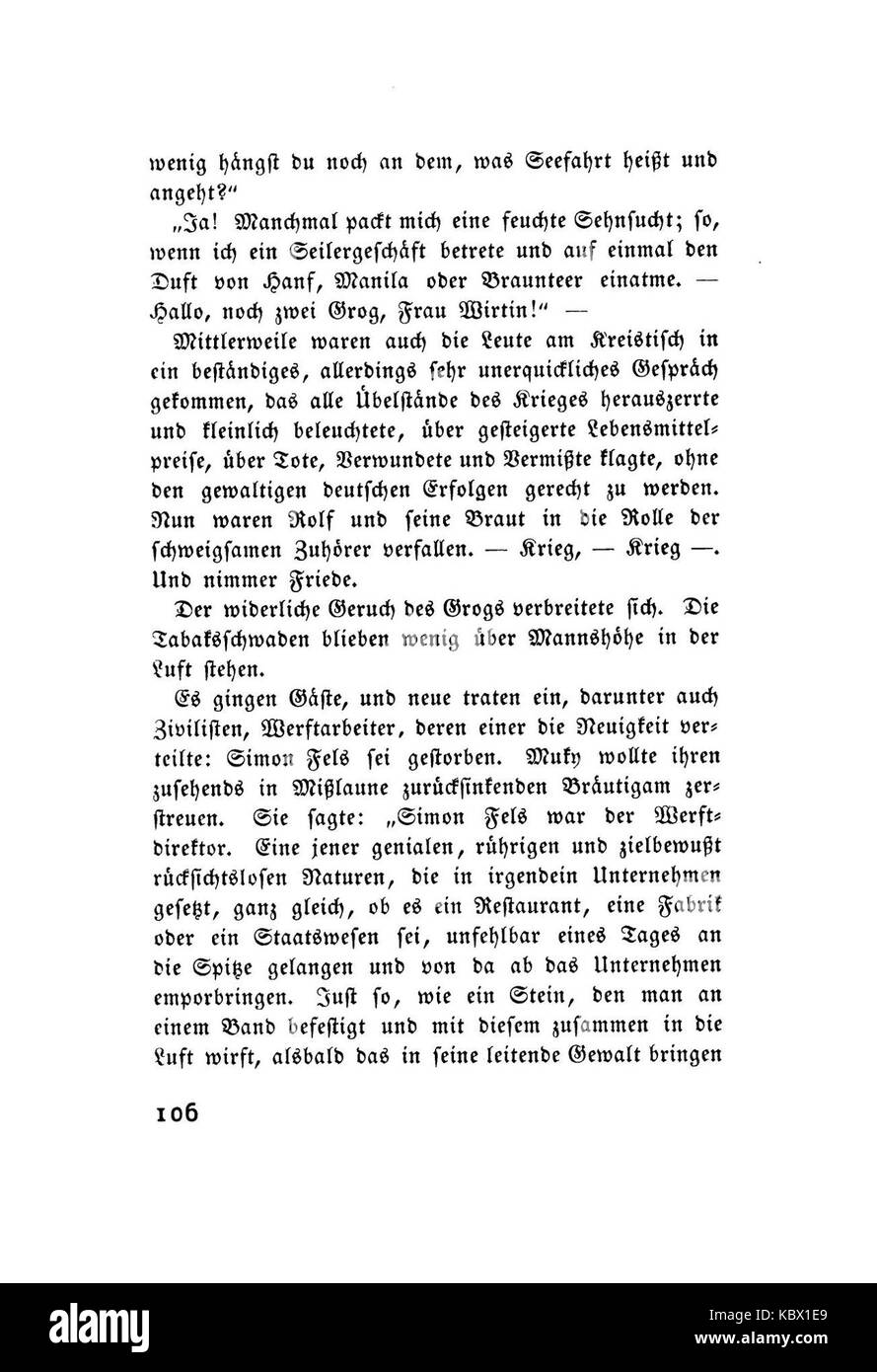 Die Woge ist ein Gedicht des deutschen Dichters Joachim Ringelnatz, das sich durch seine lebendige Bildsprache und rhythmische Struktur auszeichnet. Ringelnatz verbindet oft Humor mit ernsten Themen, was ihn zu einer bedeutenden Figur in der deutschen Literatur des frühen 20. Jahrhunderts macht. Stockfoto