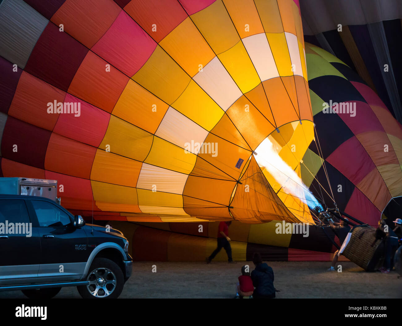 Heritage Inn International Balloon Festival 2017 High River AB Stockfoto