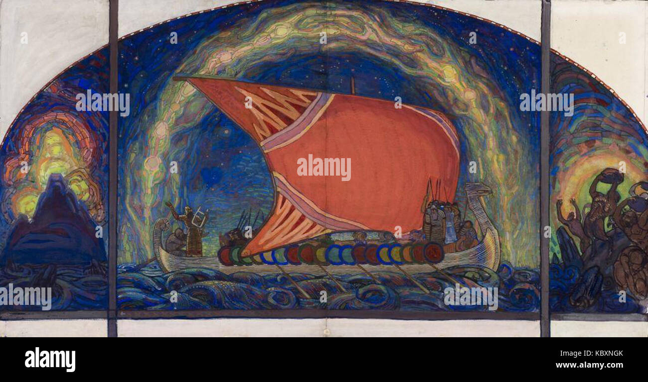 Nikolai Triik, Lennuk Stockfoto