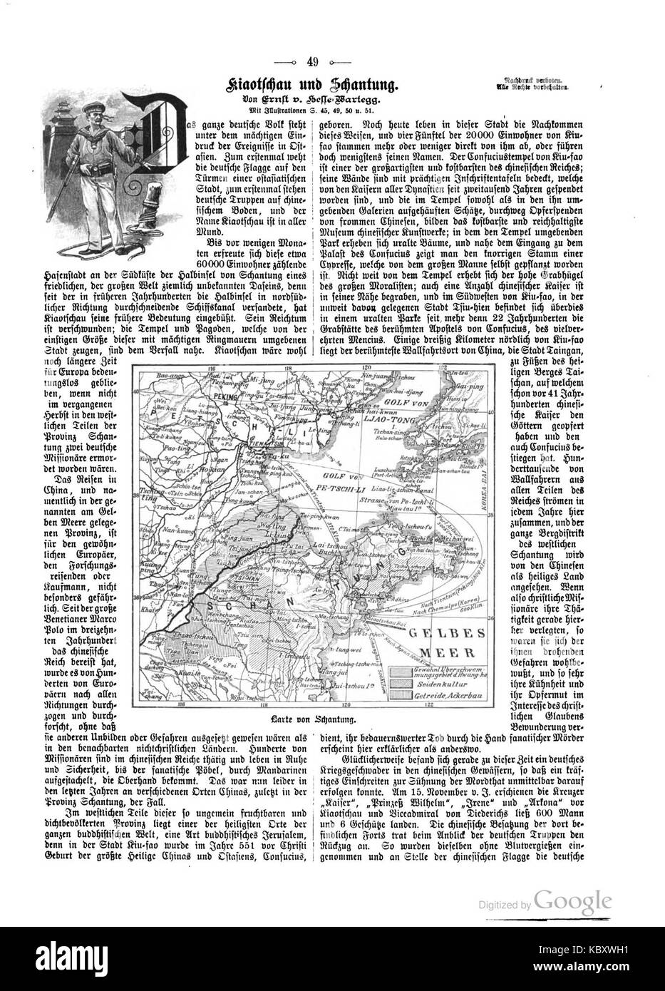 Die Gartenlaube ist eine deutsche Zeitschrift aus dem 19. Jahrhundert, die Leser über verschiedene Themen wie Wissenschaft, Kultur und Unterhaltung informiert. Die Ausgabe 1898 enthält Artikel über aktuelle Ereignisse, Literatur und Gesellschaft. Stockfoto