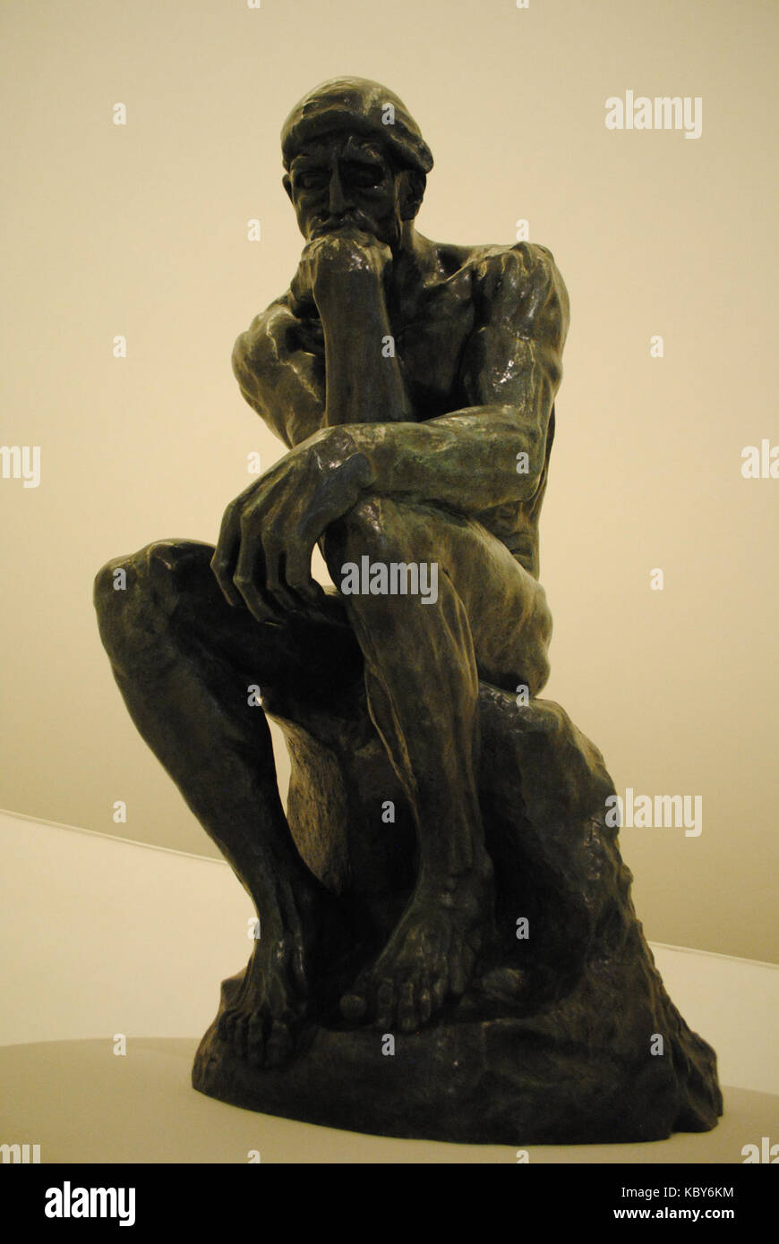 Auguste Rodin der Denker, 02. Stockfoto