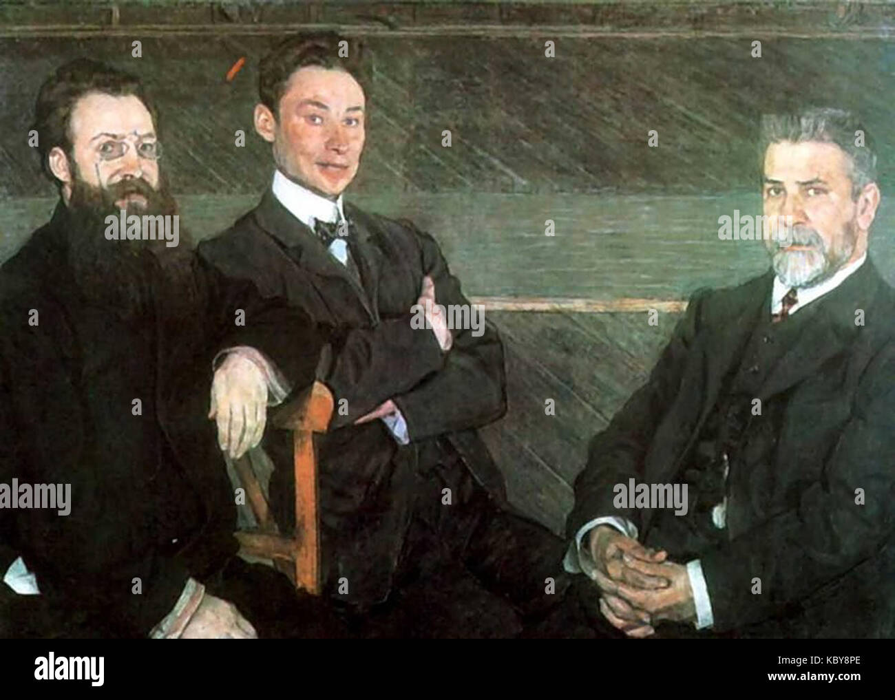 Mitarbeiter der St. Petersburg Imperial Theater von Alexandr Golovin Stockfoto