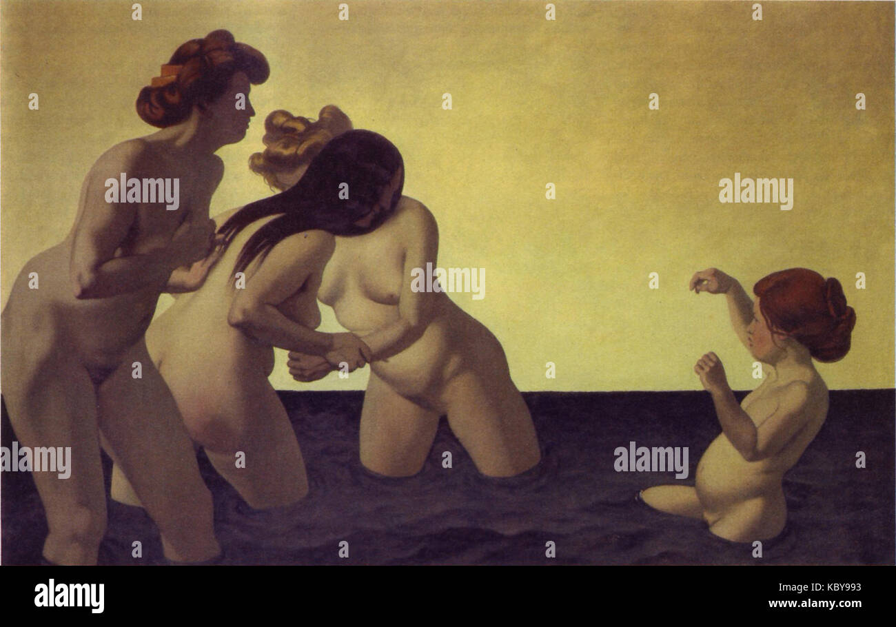 Vallotton 3 Frauen 1907 Stockfoto