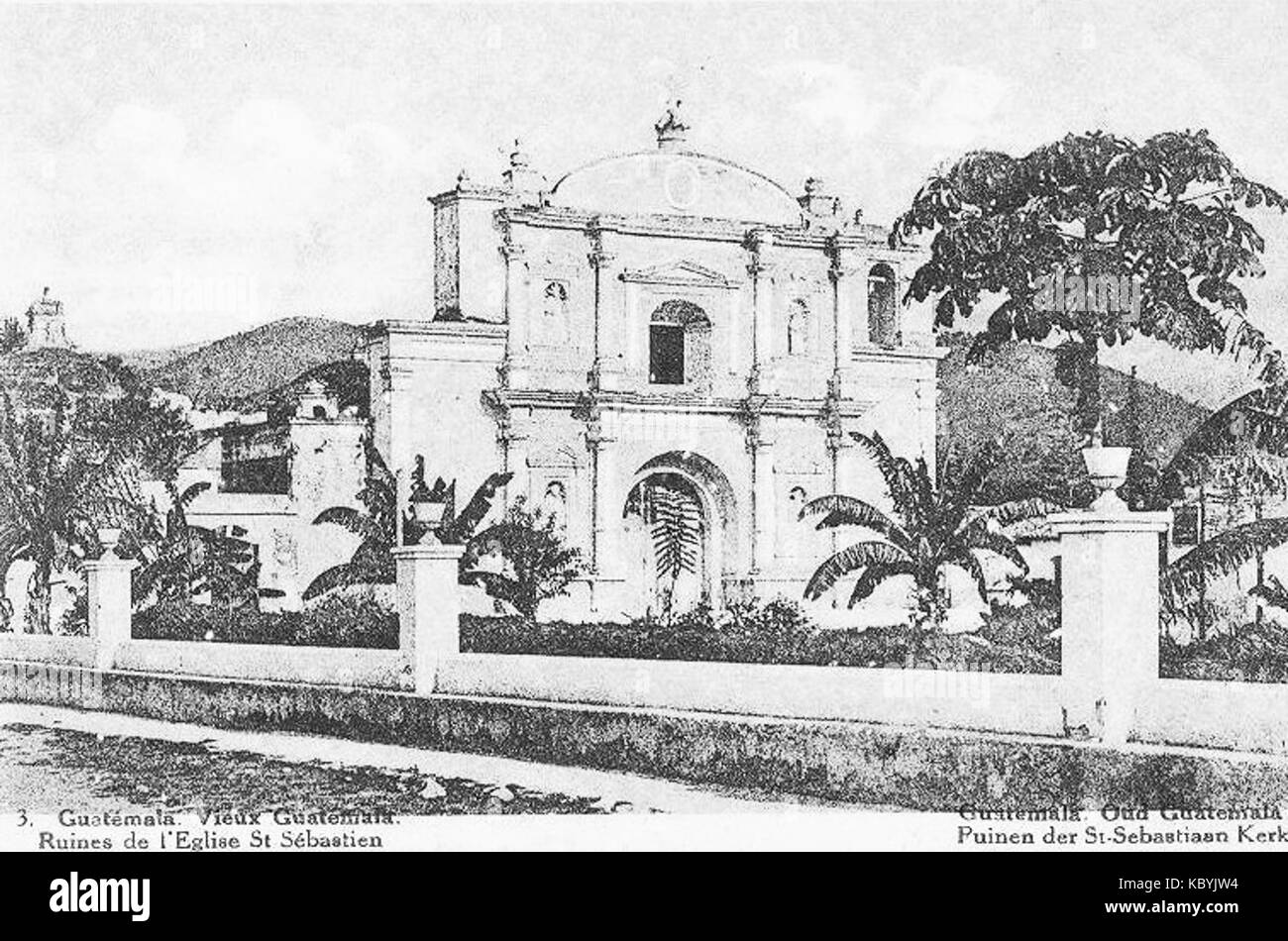 1900 SanSebastianAntigua Stockfoto