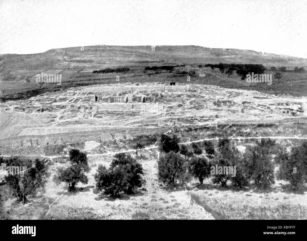 EB 1911 Kreta Palast von Cnossus Stockfoto
