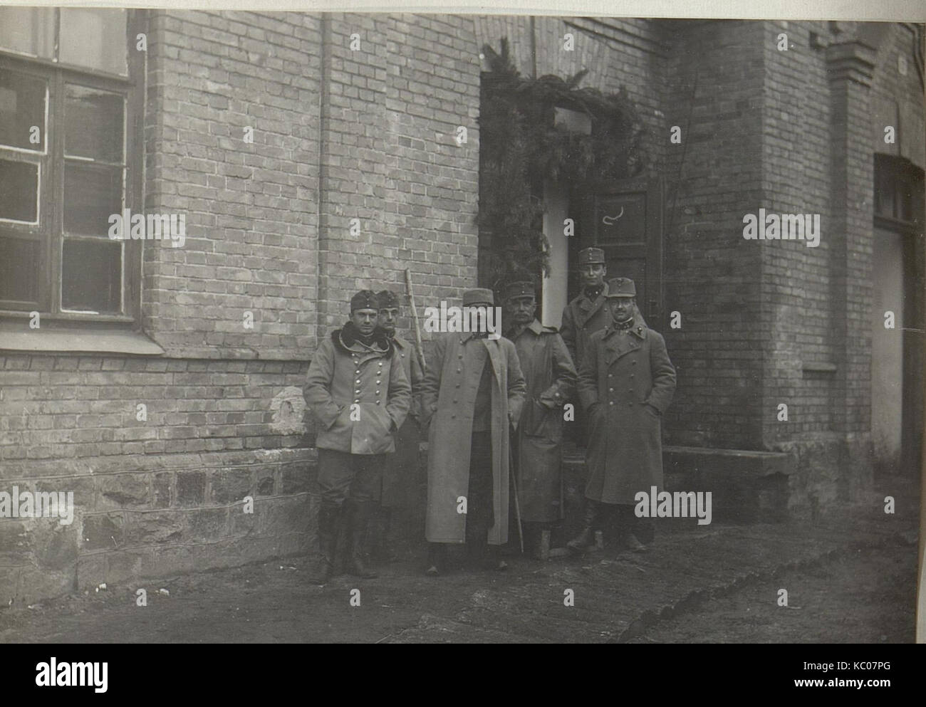 Inf.Brig. Kmdo. E.St. Olyka Wasserwerk. (BildID) 15691104 Stockfoto