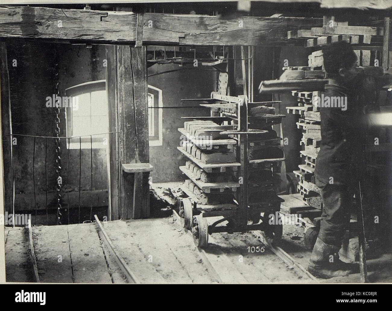 Ziegelbrennerei der vierten k.u.k. Armee wahrscheinlich in der Umgebung von Kowel (BildID) 15684353 Stockfoto