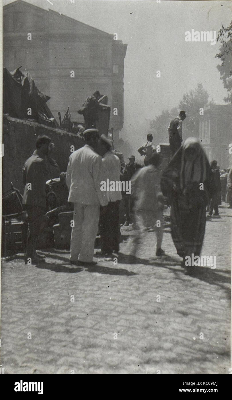 Bilder vom Riesenbrand in Stambul. (August 1918) (BildID) 15675606 Stockfoto