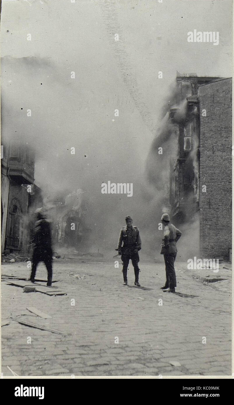 Bilder vom Riesenbrand in Stambul. (August 1918) (BildID) 15675641 Stockfoto