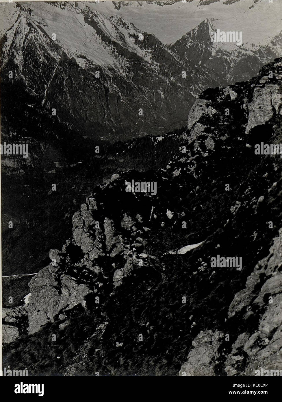 Panorama, Melino, C. Palone, V. Ampola. Die Standpunkt, ampola. (11. Teilbild zu WK1 ALB082 24342 a) (BildID) 15630293 Stockfoto