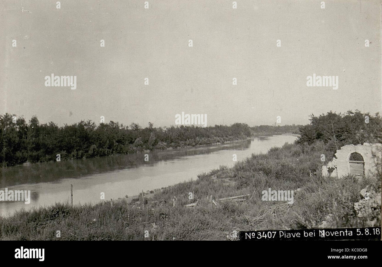 Piave bei Noventa 5.8.18. (BildID) 15621638 Stockfoto