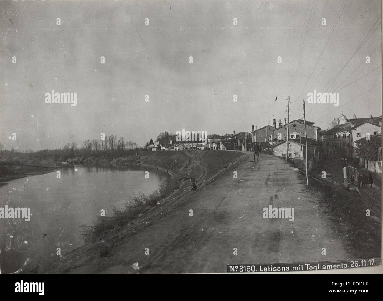 Mit Tagliamento Latisana. 26.11.17. (BildID) 15611948 Stockfoto