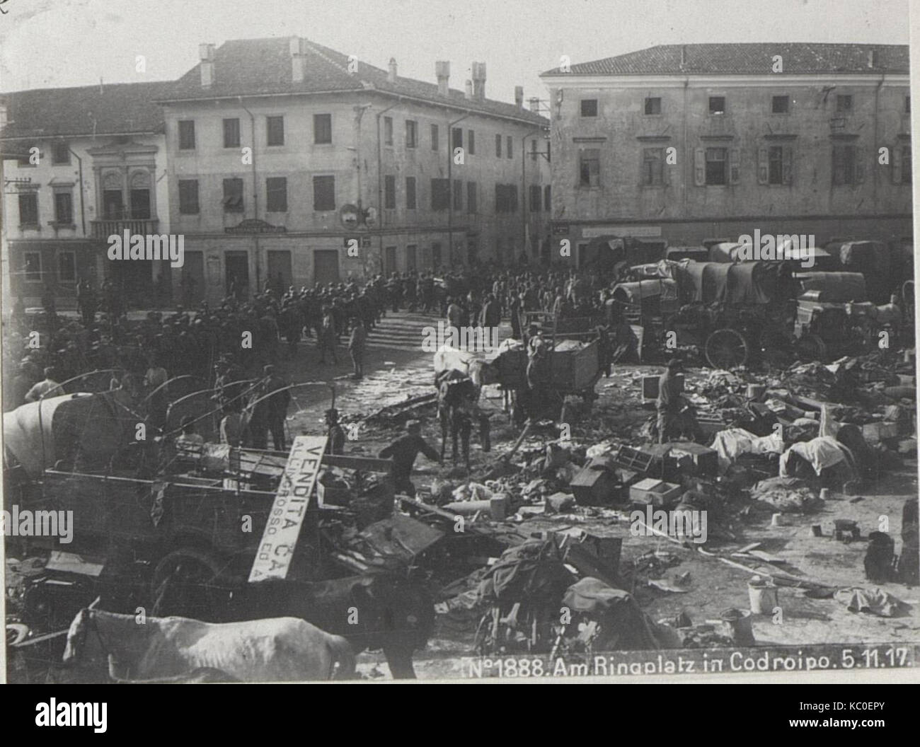 Bin Ringplatz in Codroipo.5.11.17. (BildID) 15609643 Stockfoto