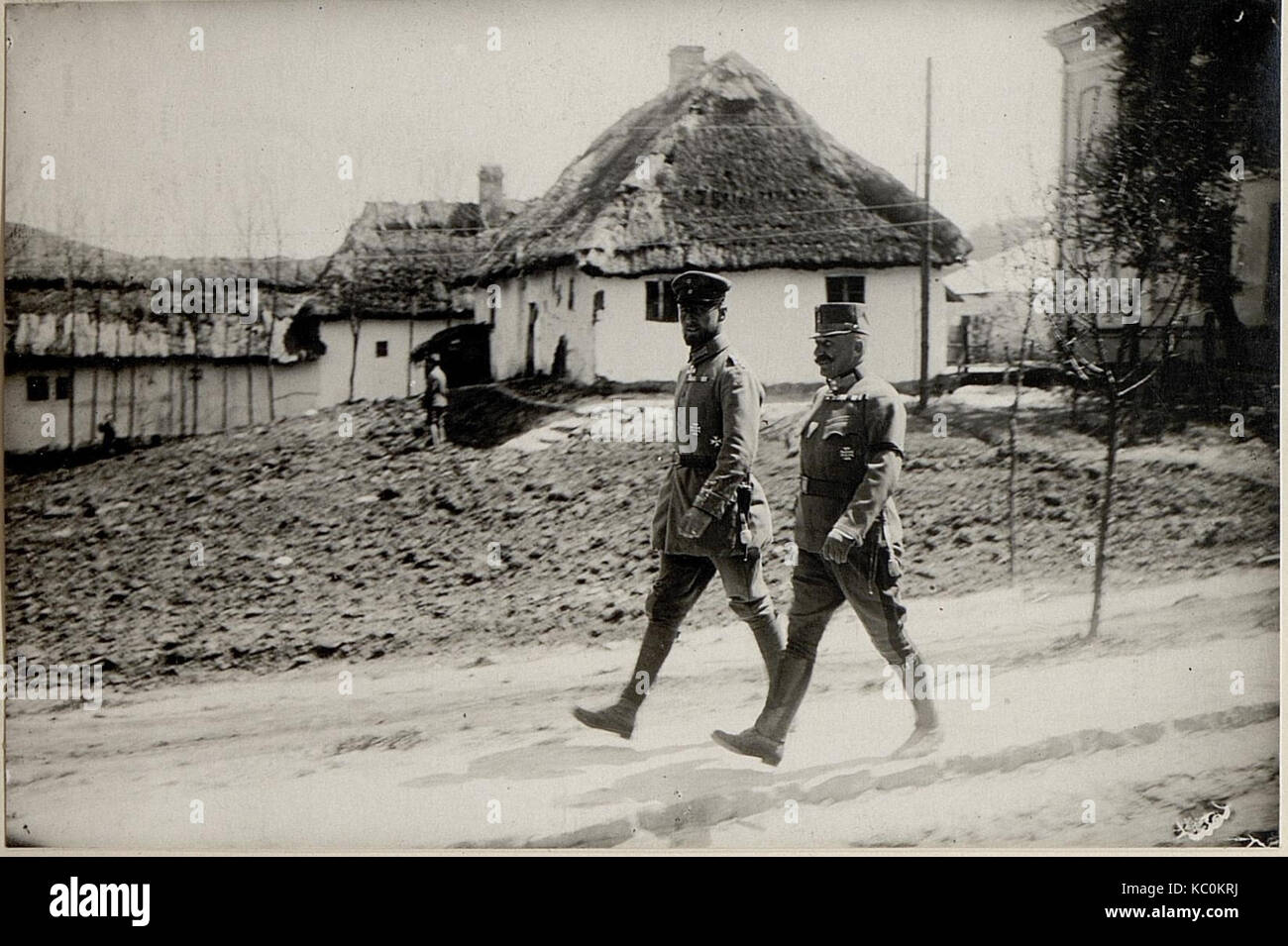 Inspizierung d. S. Kais. Hoh. Prinz Oskar v. Preussen Narajow&BildID Kinowice (15530515) Stockfoto