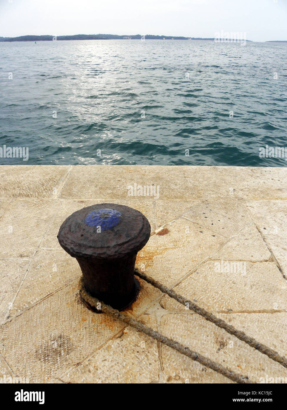Der Hafen von Brioni details, Adriaküste, Kroatien, Europa, 4. Stockfoto
