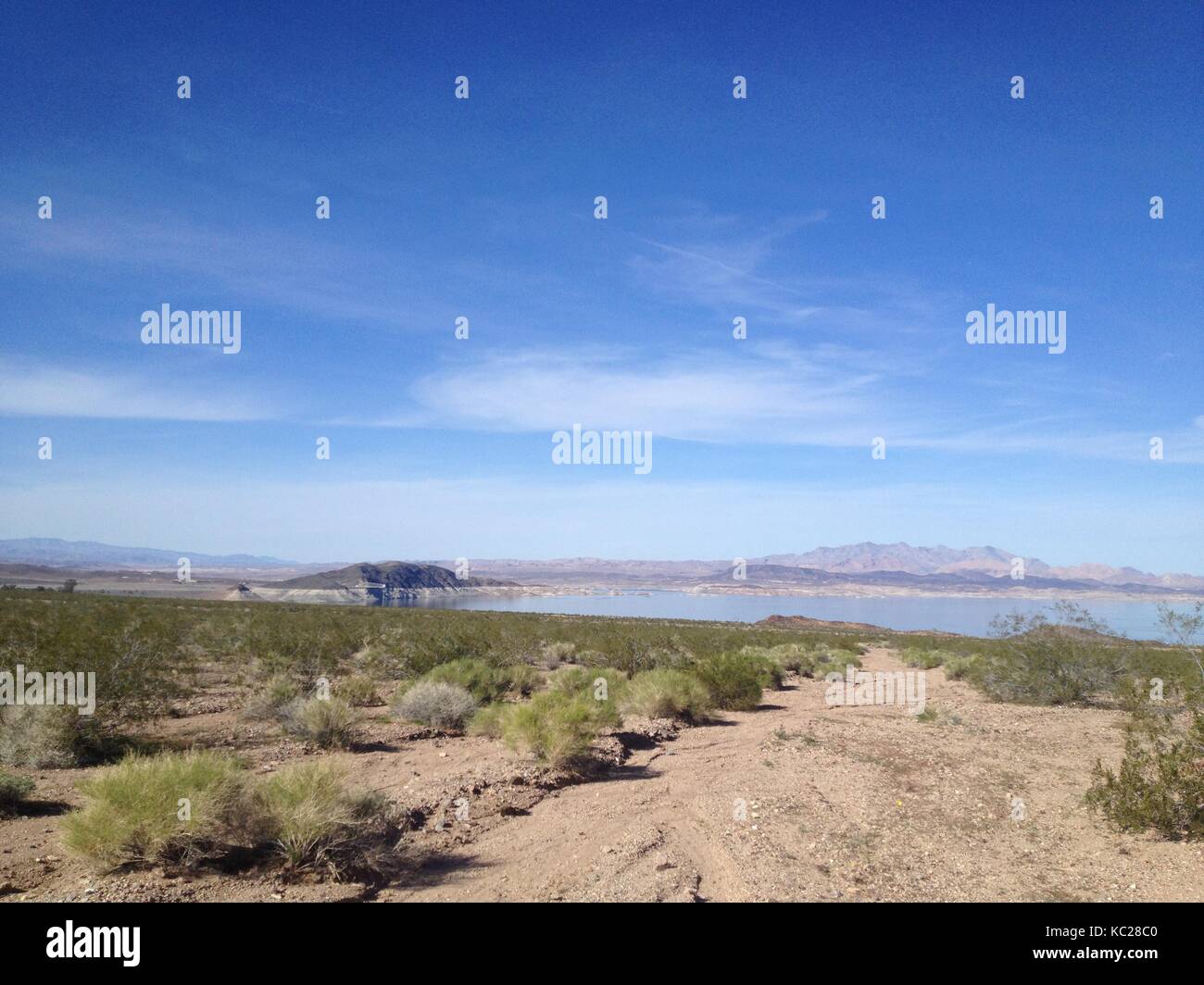 Lake Mead in der Nähe von Las Vegas, Nv Stockfoto
