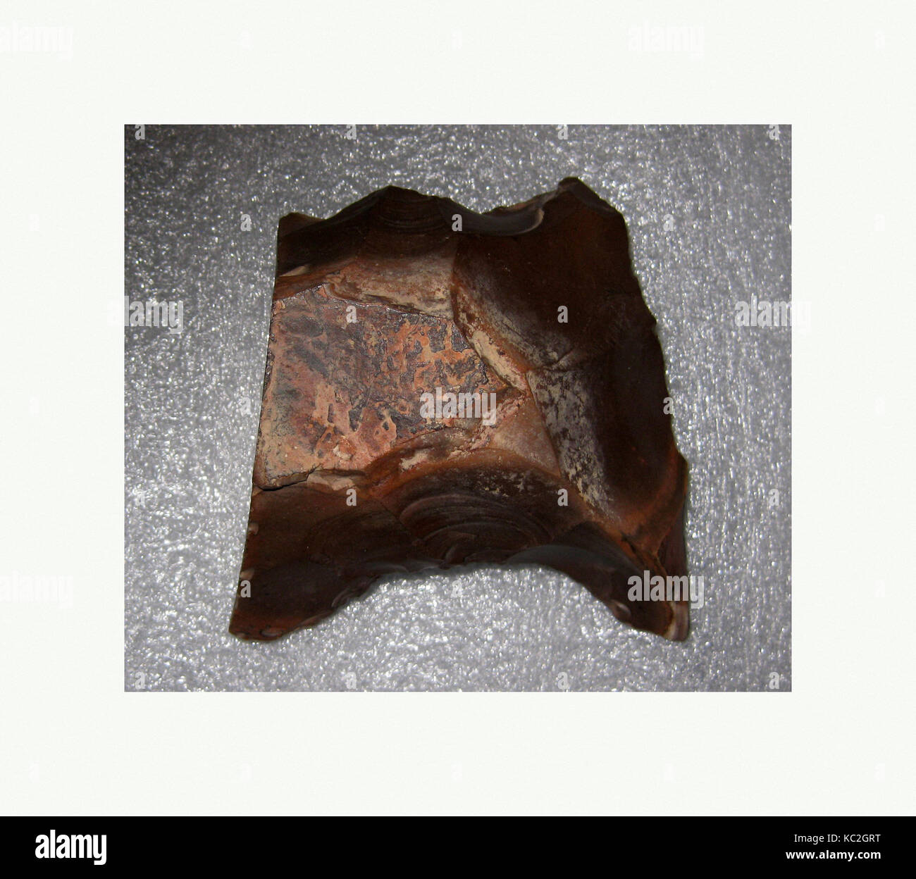 Werkzeug, unteren Paläolithikum, Ca. 300.000 - 90.000 v. Chr., aus Ägypten, Oberägypten, Theben, Libysche Wüste, Feuerstein Stockfoto