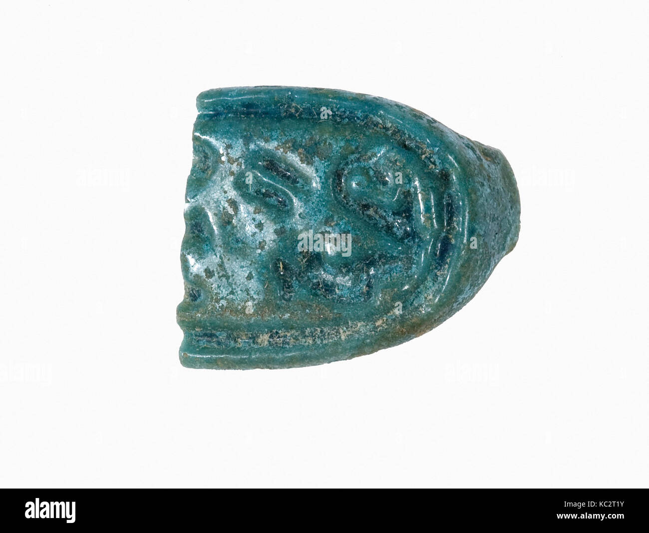 Ring Fragment mit Teil der Namen Teje, Ca. 1390 - 1353 v. Chr. Stockfoto