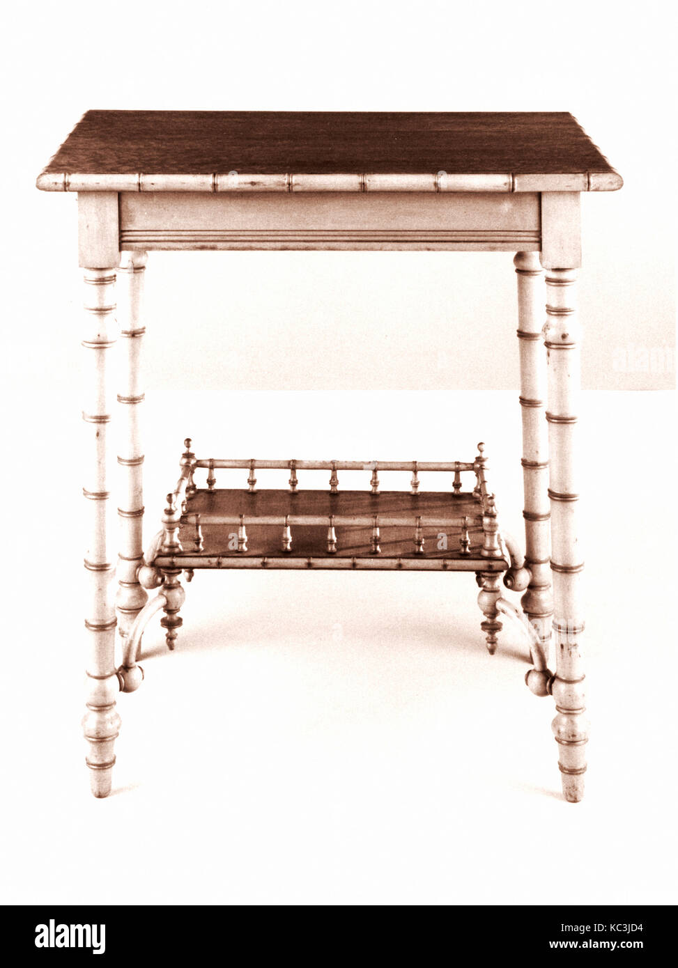 Tabelle, zurückzuführen auf R. J. Horner und Firma, Ca. 1885 Stockfoto