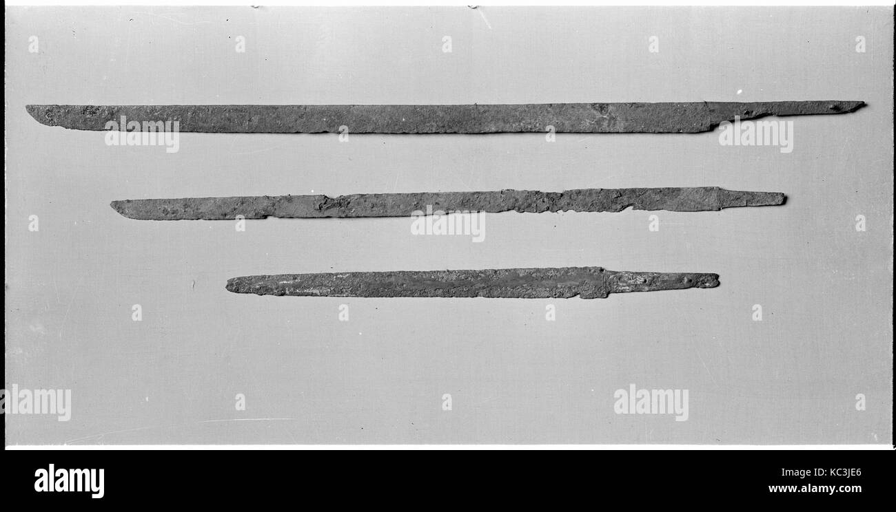 Klinge für eine Gerade Single-Edged Schwert (Chokutō), Ca. 7. Jahrhundert Stockfoto