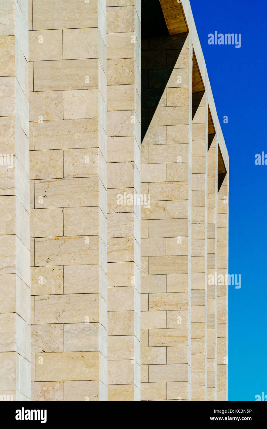 Abstrakte Architektur in Lissabon, Portugal. Stockfoto