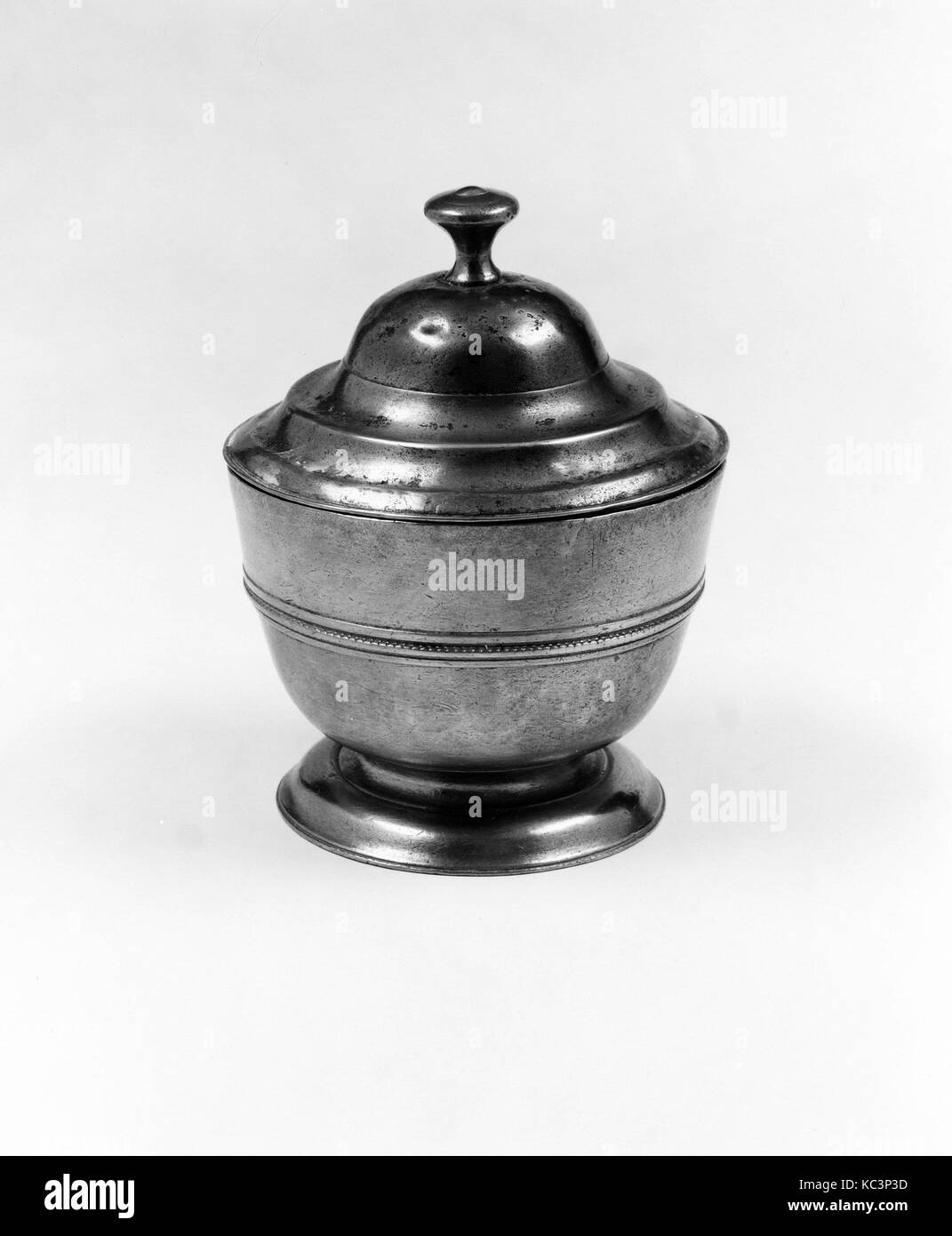 Überdachte Sugar Bowl, möglicherweise Henry, Ca. 1735 - 1802 Stockfoto