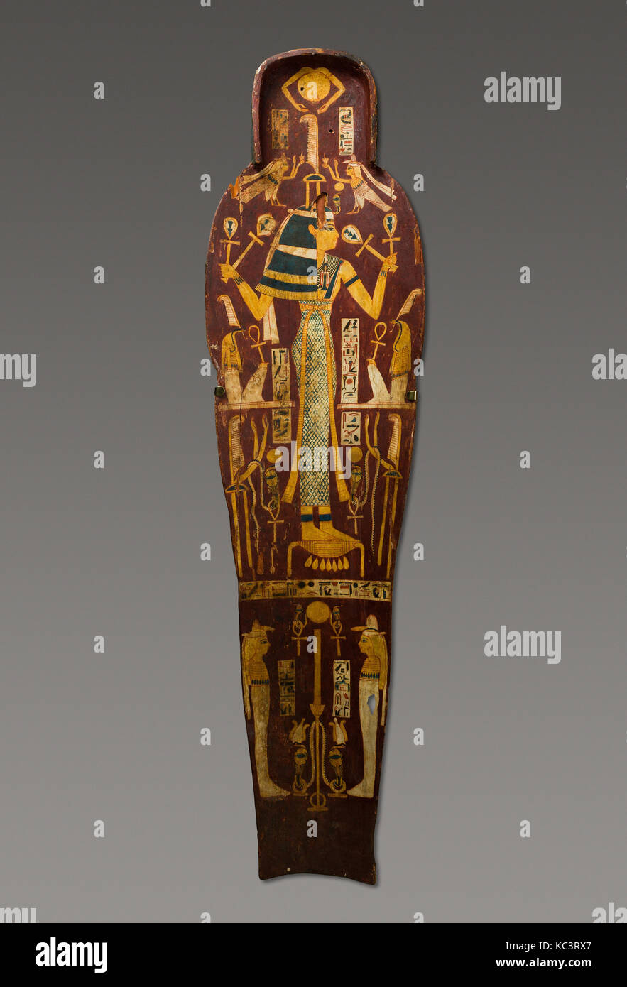 Mumie Vorstand Henettawy (C), wahrscheinlich Sister-Wife der Hohepriester des Amun Smendes, Ca. 990 - 970 v. Chr. Stockfoto