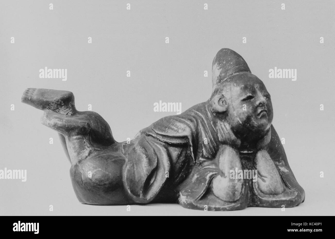 Nische Ornament in Form eines Menschen liegend, 19. Jahrhundert Stockfoto