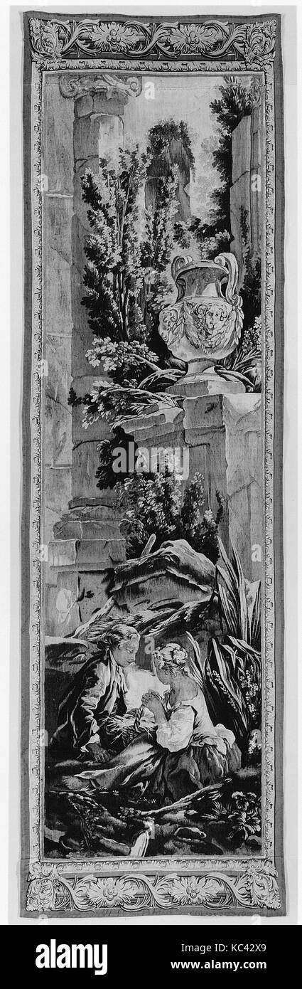 Das Ei Verkäufer aus einem Satz der Italienischen Dorf Szenen, entworfen 1734 - 36, gewebt 1762 Stockfoto