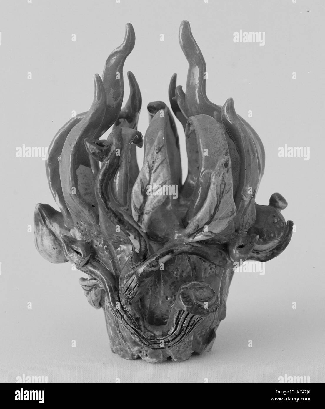 Vase in der Form von Buddhas Hand Citron, Ende des 18. und ersten Hälfte des 19. Jahrhunderts. Stockfoto