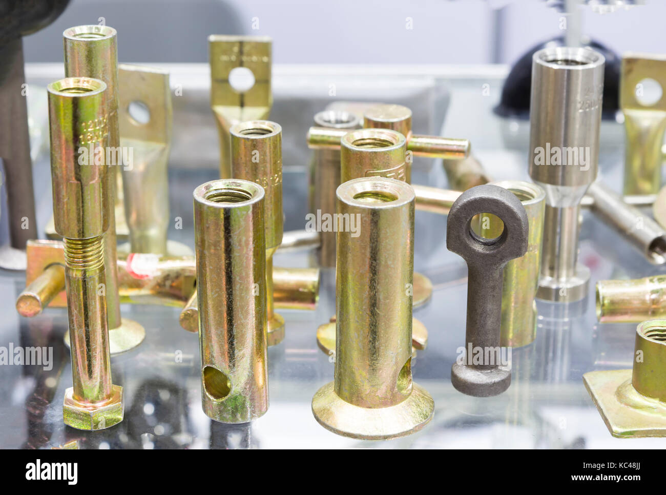 Schmieden Produkte für Bau, selektiven Fokus Stockfoto