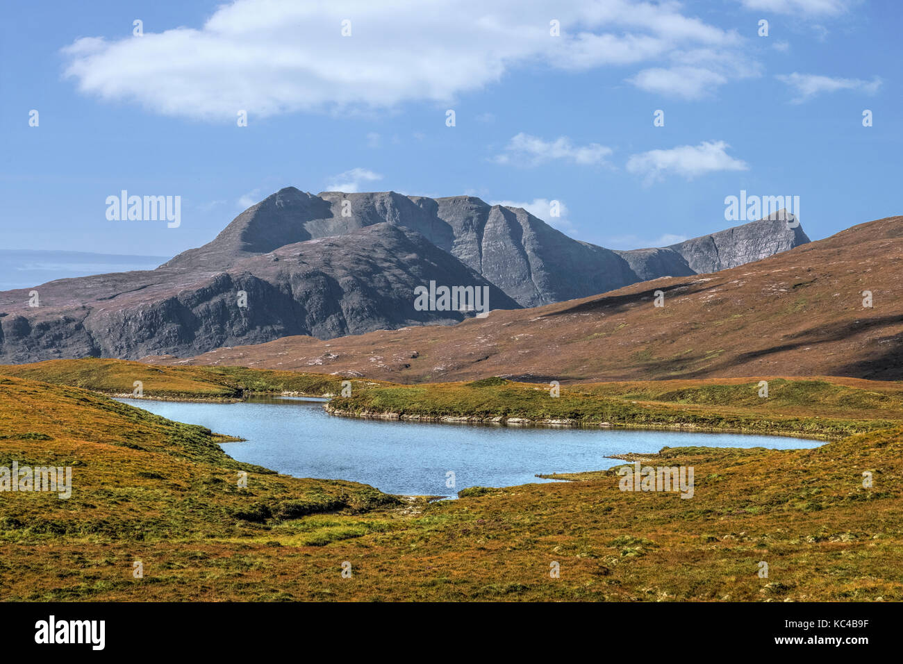 Feur Loch, Assynt, Sutherland, Schottland, Vereinigtes Königreich Stockfoto