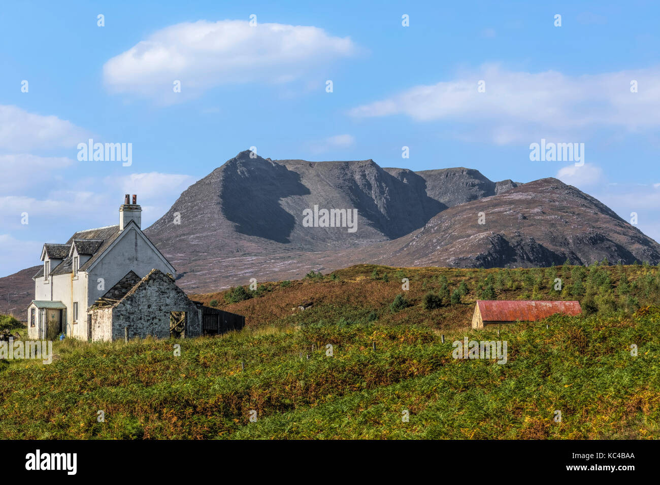 Drumrunie, Assynt, Sutherland, Schottland, Vereinigtes Königreich Stockfoto