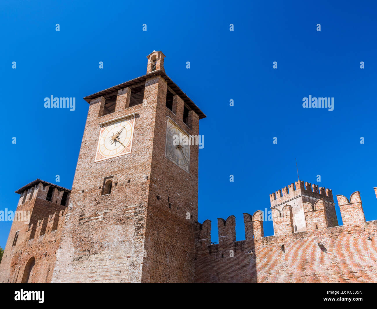 Castelvecchio, Verona, Venetien, Italien, Europa Stockfoto