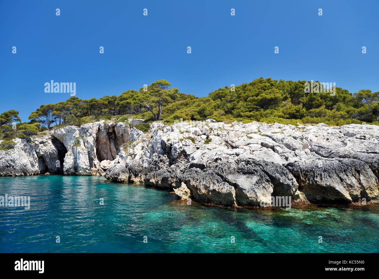 Tremiti Insel San Domino, Nationalpark Gargano, Apulien, Adria, Italien Stockfoto