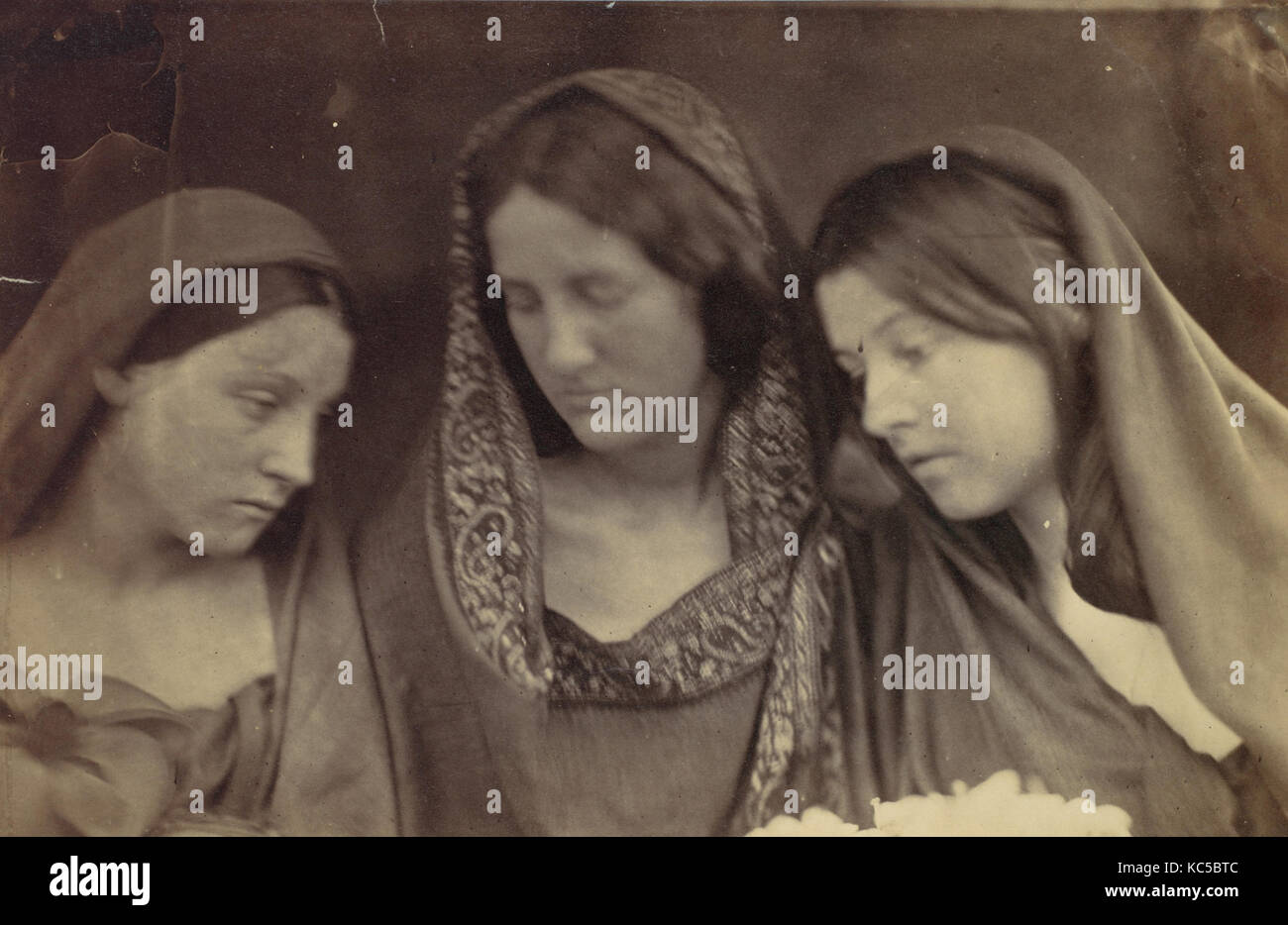 Ihr Töchter von Jerusalem, Julia Margaret Cameron, 1865 Stockfoto