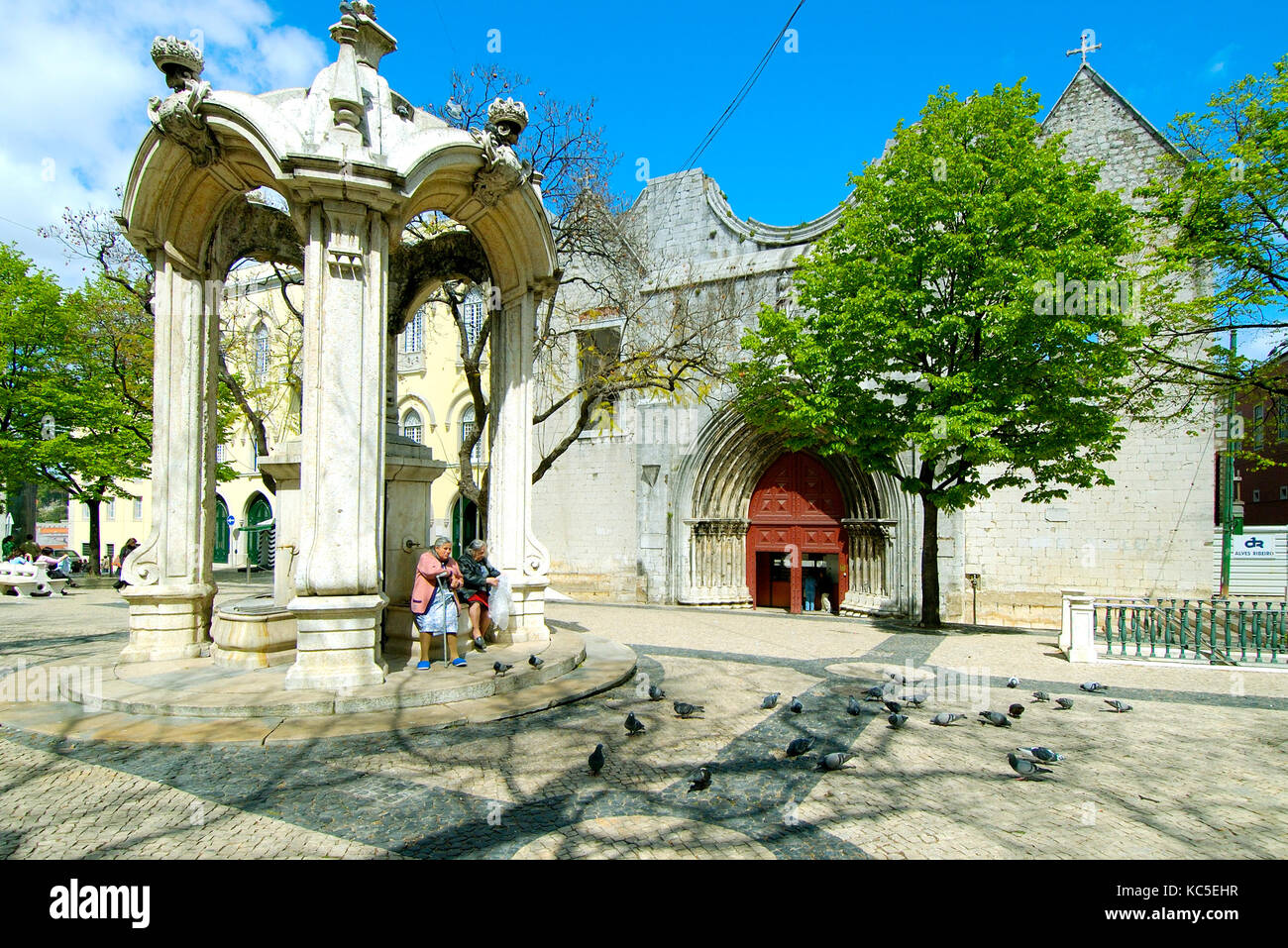 Convento do Carmo (Carmo Kloster) Das im Herzen von Lissabon, Portugal Stockfoto
