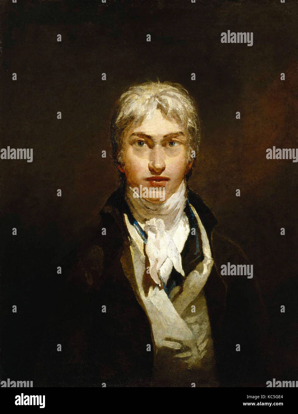 J.M. W. Turner - Selbstbildnis - 1799 Stockfoto