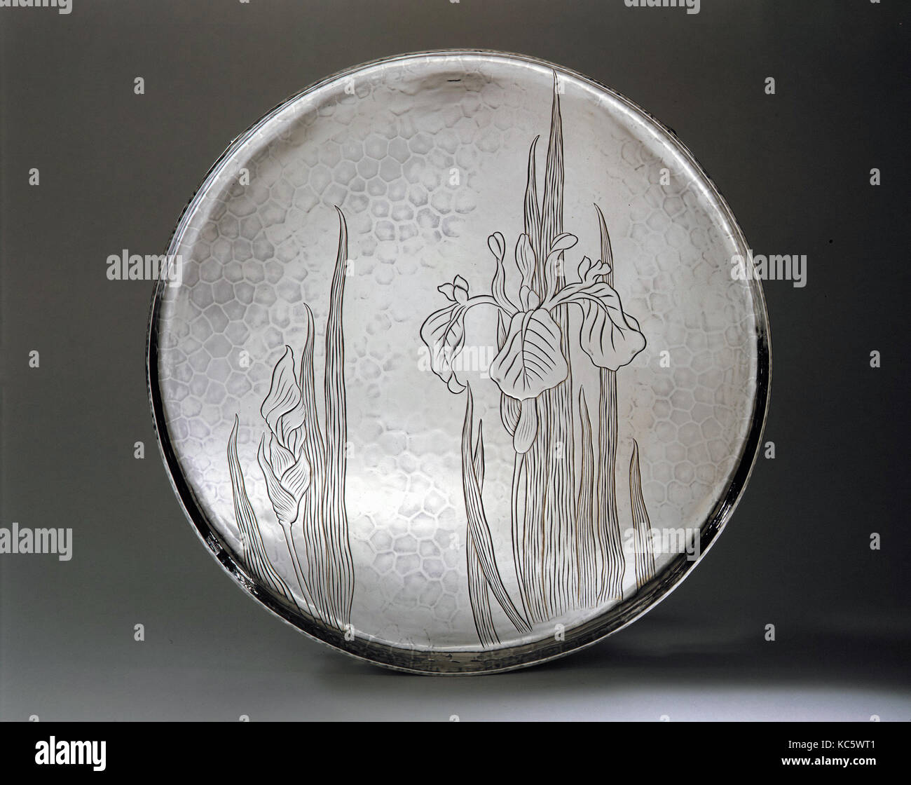 Fach, 1879, in New York, New York, United States, US-amerikanischer, Silber, 1 x 12 in. (2,5 x 30,5 cm); 33 oz. 15 dwt. (1049.6 g Stockfoto