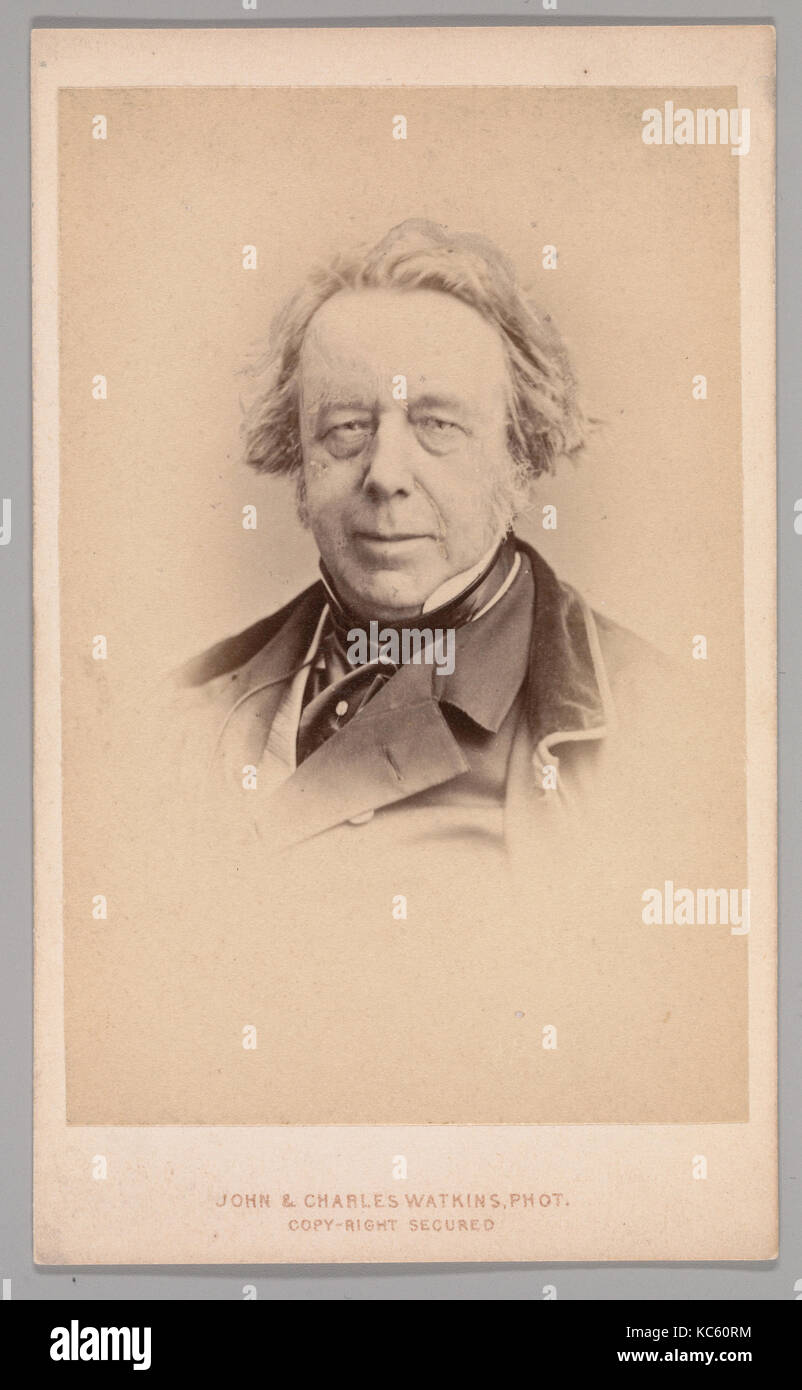 William Harvey, 1860, Eiweiß Silber drucken, Ca. 10,2 x 6,3 cm (4" x 2 1/2 in.), Fotografien Stockfoto