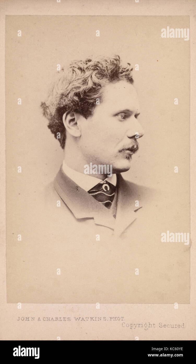 Marcus Stein, 1860s, Eiklar Silber drucken, Ca. 10,2 x 6,3 cm (4" x 2 1/2 in.), Fotografien Stockfoto