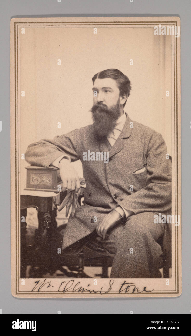 W. O.? Stein, 1860 Albumen Silber drucken, Ca. 10,2 x 6,3 cm (4" x 2 1/2 in.), Fotografien, George Gardner Rockwood (Amerika Stockfoto