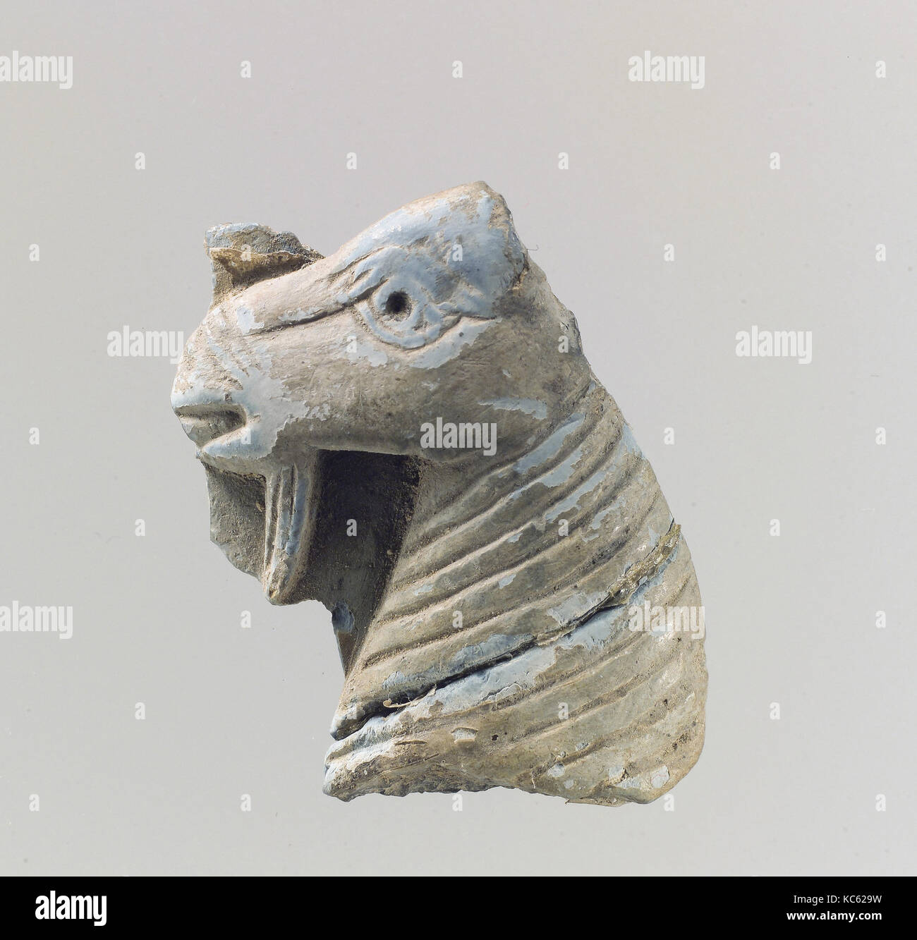 Plakette Fragment, Neuassyrischen, Ca. 9.-8. Jahrhundert v. Chr., in Mesopotamien, Nimrud (antike Kalhu), Assyrische, Elfenbein, 0,63 x 1,06 in Stockfoto