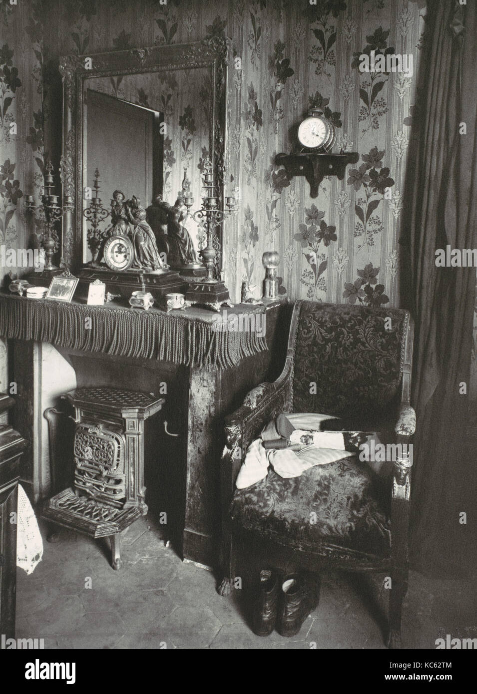 Paris Interieur, Eugène Atget, Ca. 1910, Gedruckt 1956 Stockfoto
