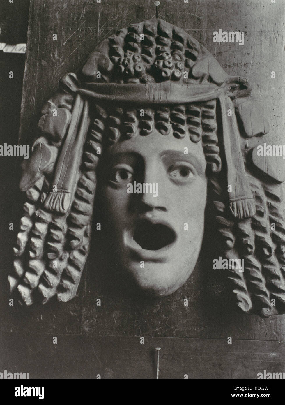 Masque Antike, Eugène Atget, 1890s - 1920s, Gedruckt 1956 Stockfoto