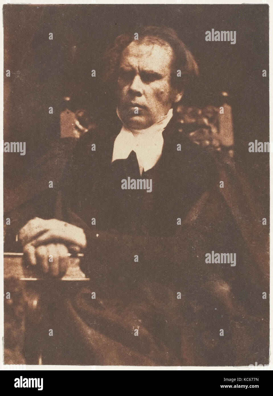 Dr. Welsh (abgebender Moderator Gel "Versammlung 1843), David Octavius Hill, 1843-47 Stockfoto