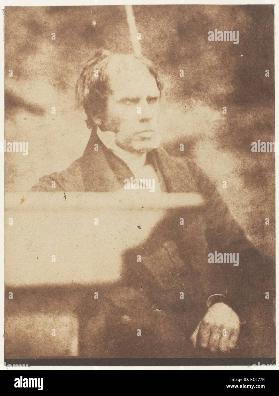 Dr. Welsch, 1843-47, gesalzen Papier Drucken von Papier, Negative, Fotos, David Octavius Hill (Britisch, Perth, Schottland 1802 - 1870 Stockfoto